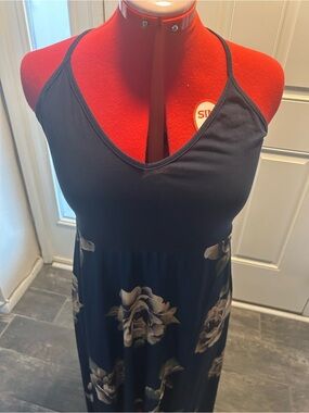 Dark blue sundress